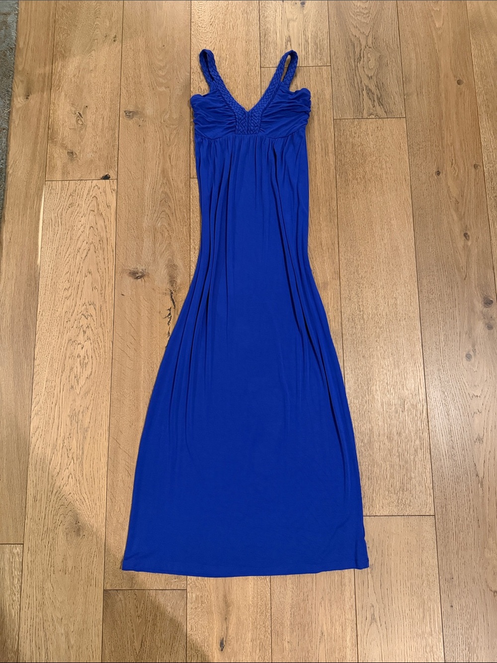 Design History Sleeveless Maxi Dress in Cobalt Blue